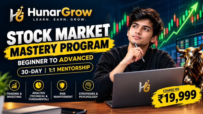 Home 2 Stock Market Mastery Program — Beginner to Advanced | 30-Day Live 1:1 Mentorship